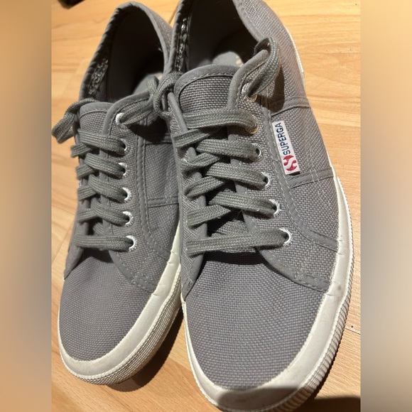 NEW NOT IN BOX, SUPERGA MENS GREY SNEAKERS - Picture 3 of 6